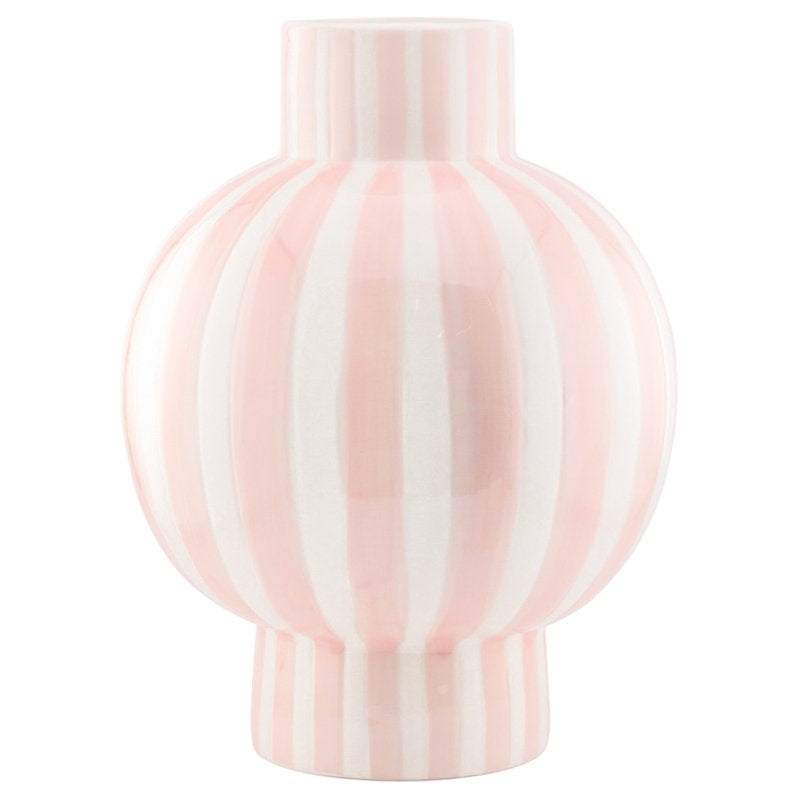 Lina Vaas Keramiek Orb Striped
