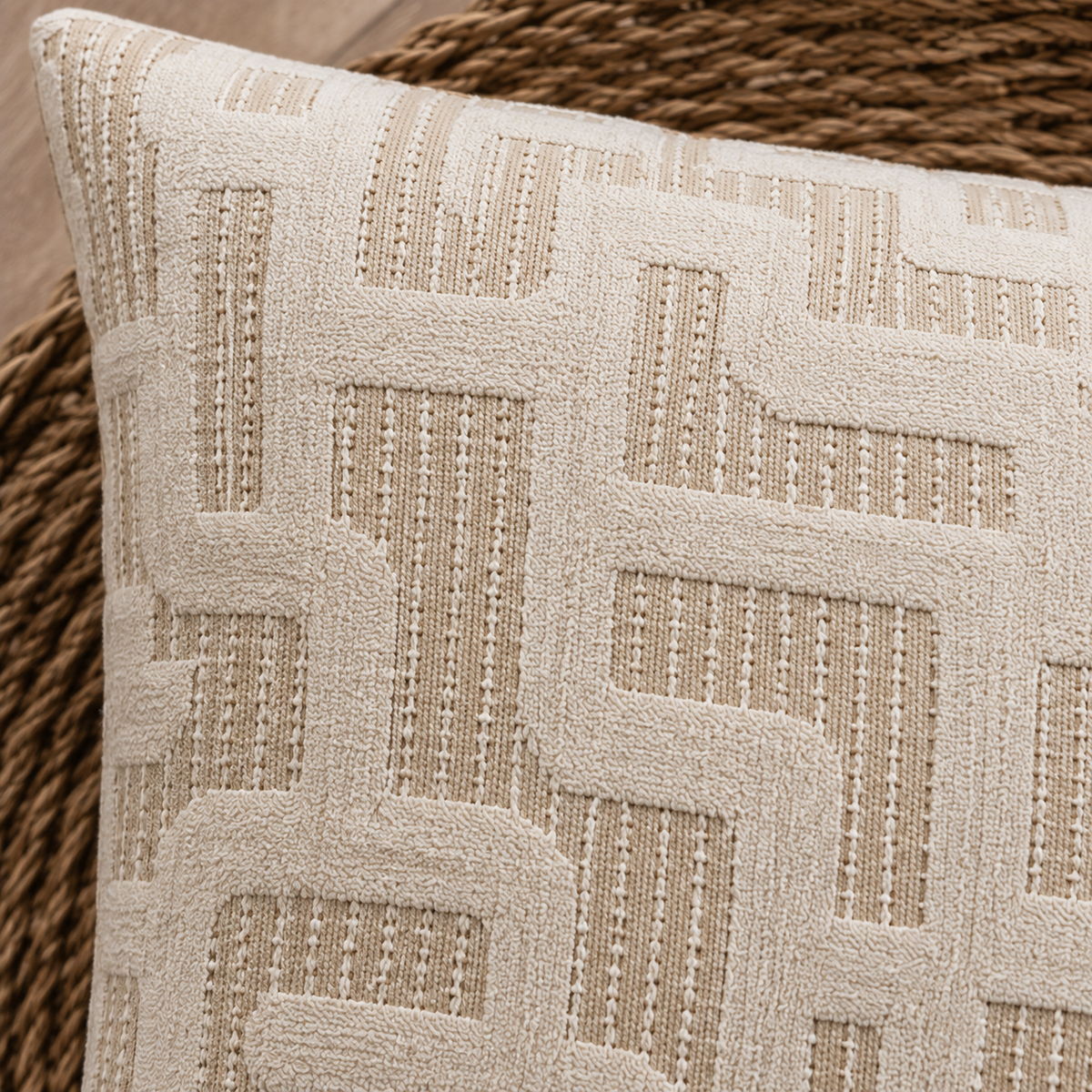 Fabia kussen Sesame Beige
