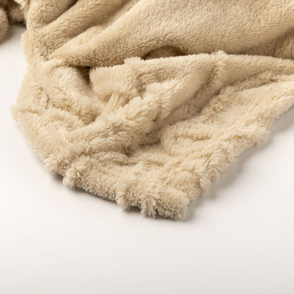 Blenda deken 150x200 cm - Beige & Roze