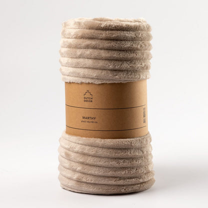 Marthy deken 140x180 cm Beige