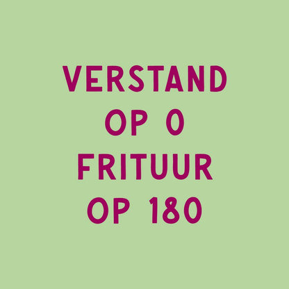Tegeltje "Verstand op 0"