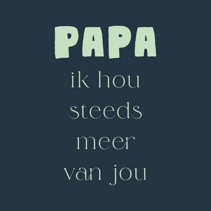 Tegeltje "Papa"