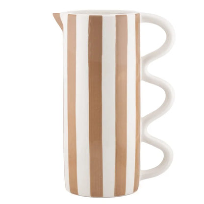 Luma Jug Stripe Bruin