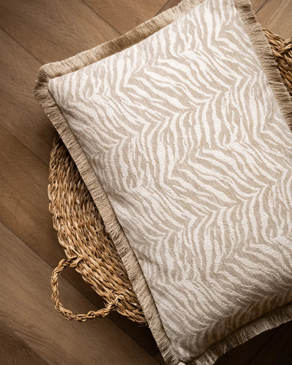 CUSHION TIGRA BEIGE