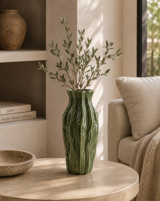 Livia Vaas Trunk Groen