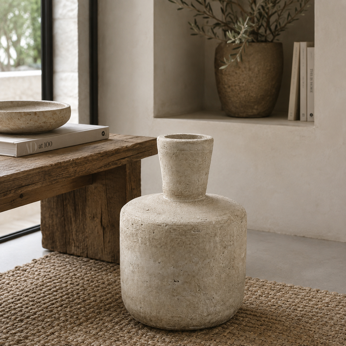 Lina Beige Vaas