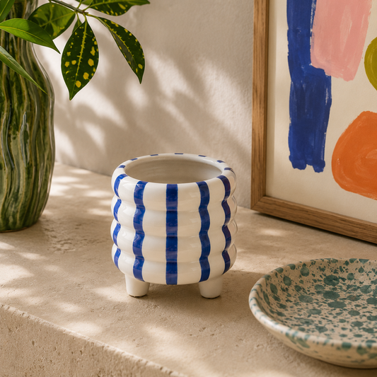 Luma Vaasje Blauw