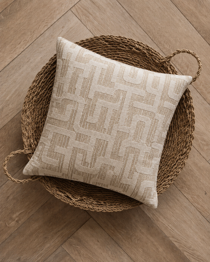 Fabia kussen Sesame Beige