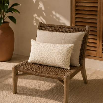 Augusta In & Outdoor kussen Marshmallow