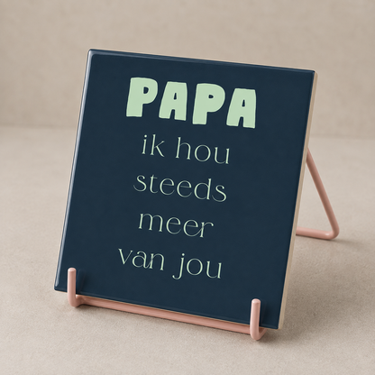 Tegeltje "Papa"